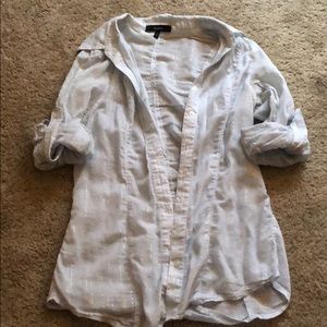 Sparkley button down shirt
